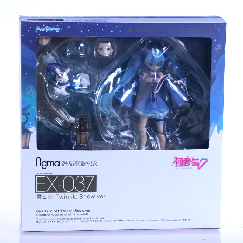 FIGMA EX-037 Twinkle Snow Ver. Hatsune Miku Anime 15CM