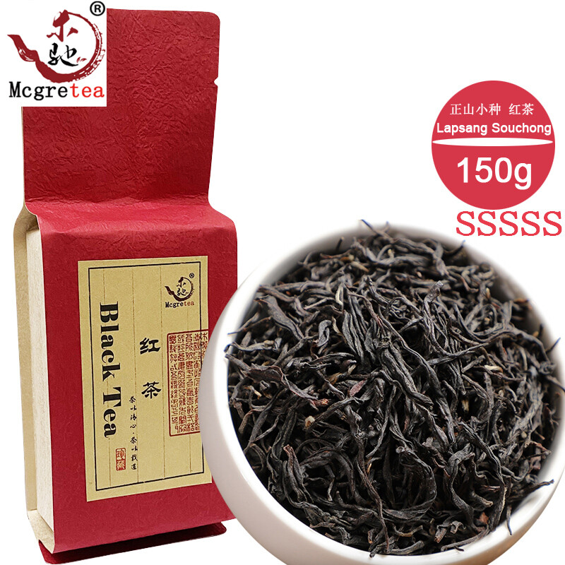 Gambar (Mcgretea ?? ??? ???? 150G LXXNPZSXZ150G005)2021 Fujian Hitam Teh Cina Zhengshanxiaozhong Kung Fu Teh Bau Madu Hitam Teh Cina