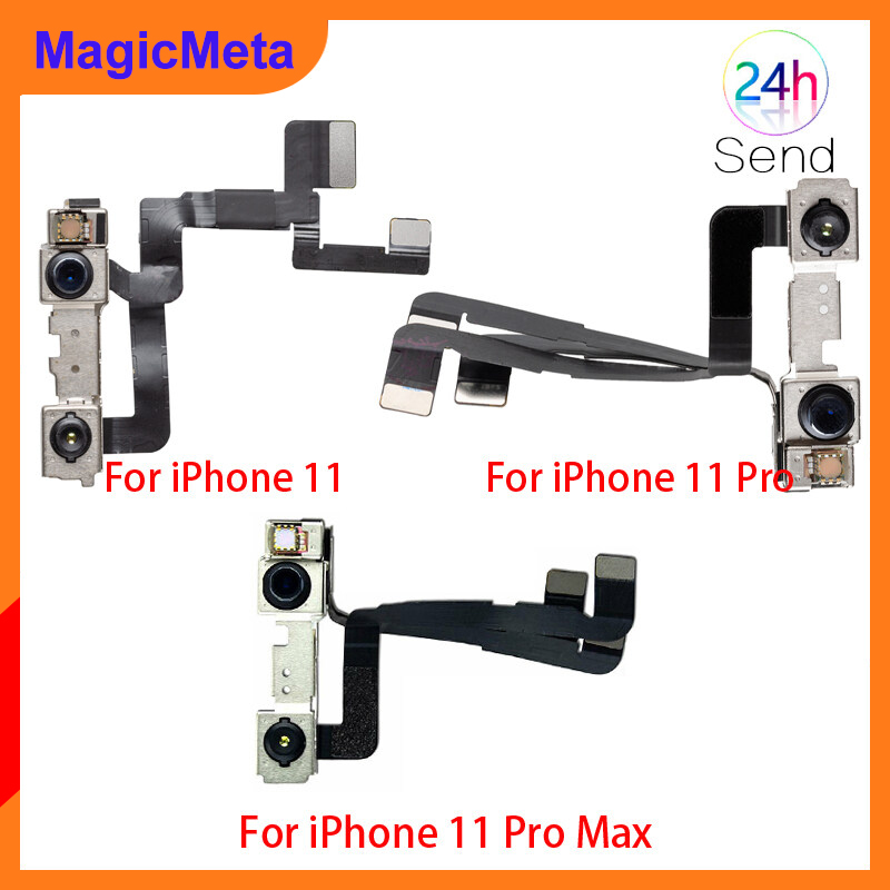 Magicmeta camera trước chính hãng cho iphone 11 11 pro 11 pro max camera trước cảm biến tiệm cận phải cáp dẻo phía sau kèm dụng cụ