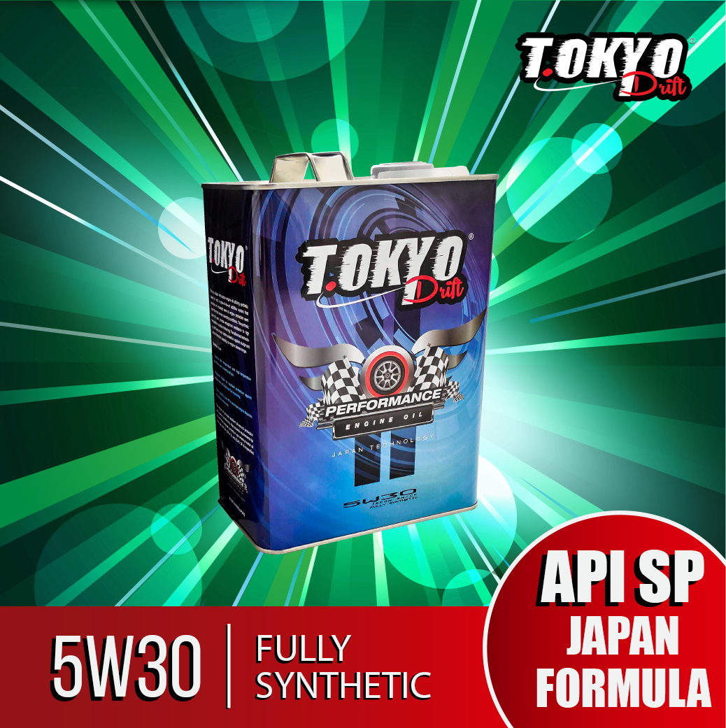 Tokyo Drift 5W30 Engine Oil Fully Synthetic Japan Formulation with