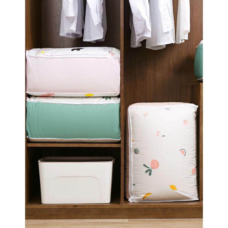 1pcs Pvc Waterproof Foldable Storage Bag Clothes Blanket Quilt