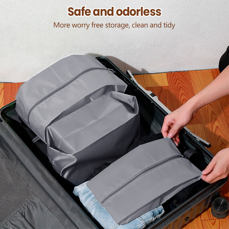 Sac de rangement imperméable pliable pour chaussures de voyage_voghion.com