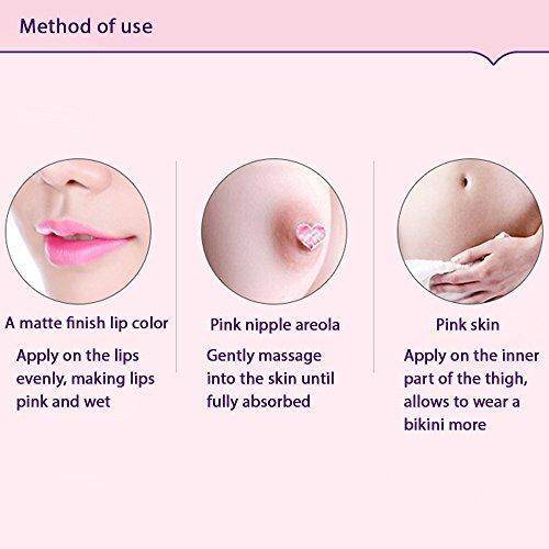 Image result for Bioaqua Pink Cherry Lip Private Part Nipple Bleaching Whitening Pinkish Cream
