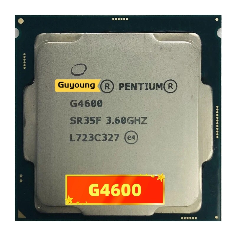 7th Gen Pentium Gold G4600 Intel Pentium G4600 Ghz Quad Thread Cpu
