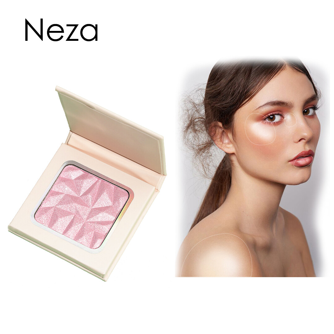 Gambar Neza Long lasting Highlighting Powder Box P8 Color Repairing Brightening Long wearing 3 Dimensional Shadow Professional Makeup