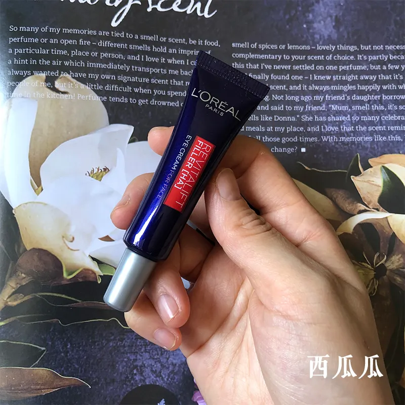 loreal purple iron eye cream