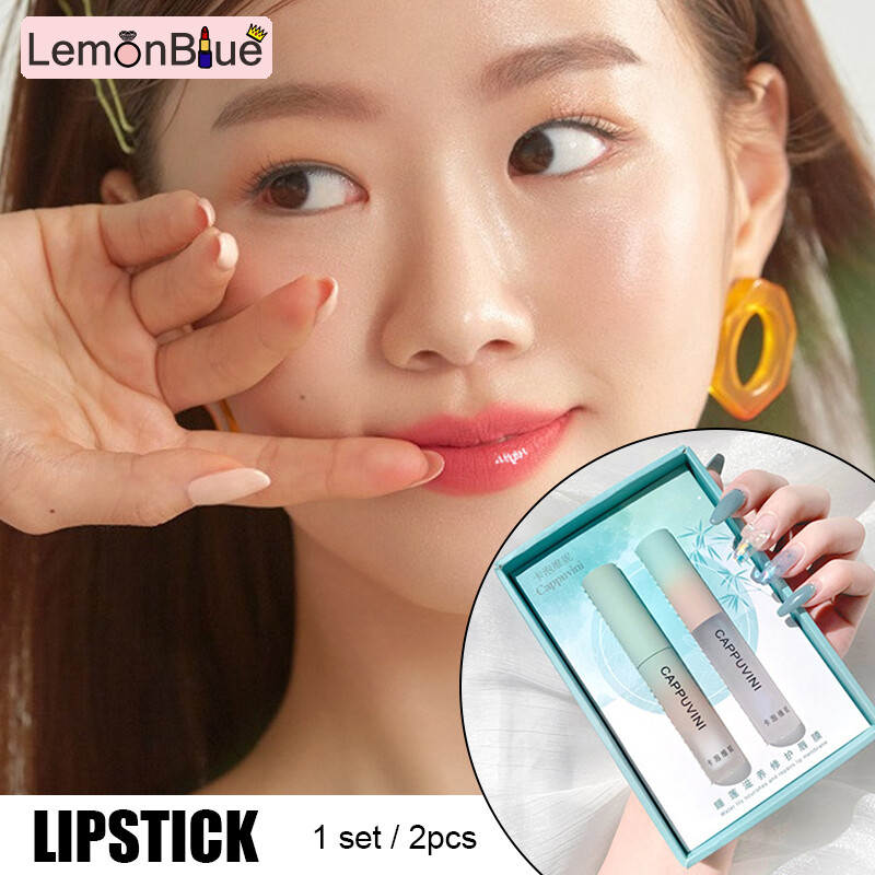 Gambar LemonBlue Lip Balm Lasting Moisturize Hydrating Repairing Anti drying Temperature Fades effective Lip Balm Temperature Fades Lip Wrinkles lips