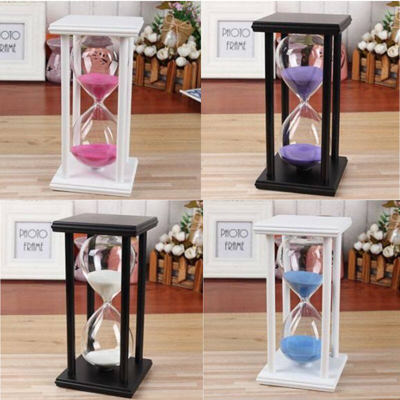 Đồng Hồ Cát Trang Trí Thời Trang Đồng Hồ Cát Đồng Hồ Cát Bằng Gỗ Hiện Đại Đếm Ngược Thời Gian 30 Phút Hẹn Giờ Trang Trí Nội Thất Khung Gỗ