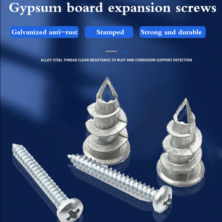H Special zinc alloy screws with gecko expansion for gypsum board Harga 19 Ringgit*Penghantaran Percuma