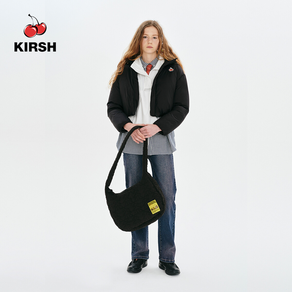 [KIRSH] CHERRY SHORT DOWN JUMPER | 23AW WINTER ราคา 7,250 บาท*ส่งฟรี