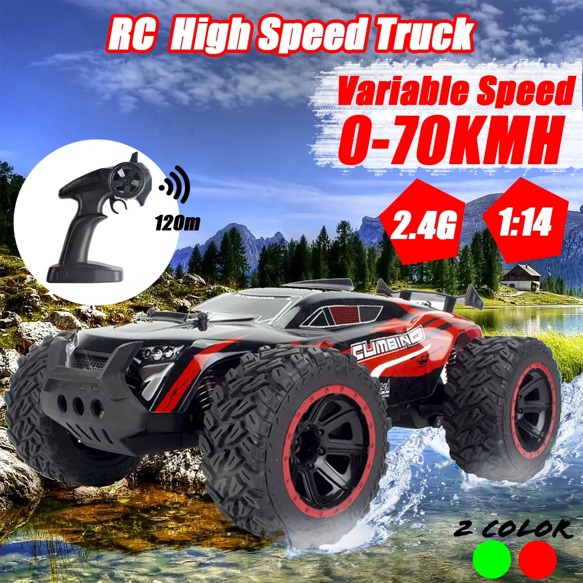 variable speed rc car