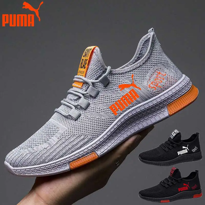 grey puma shoes mens