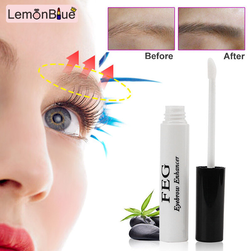 Gambar LemonBlue 100% Natural FEG Eyebrow Enhancer Eye Brow Growth Length Thickness Makeup Essence