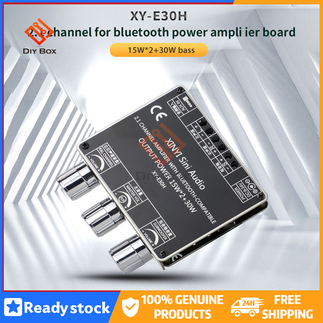 Mô-đun bảng mạch khuếch đại công suất âm thanh bluetooth xy-e30h 2.1 kênh loa siêu trầm âm trầm cao và thấp app xinyilian
