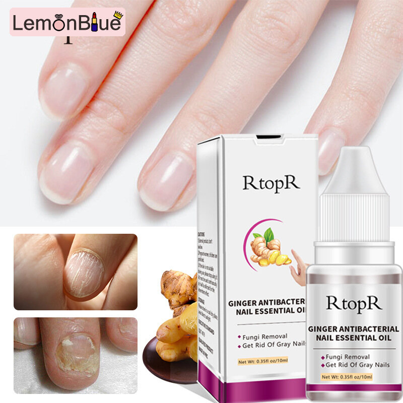 Gambar LemonBlue Herbal Nail Treatment Essential Oil Anti Fungus Nourishing Moisturizing Cuticle Herbal Nail Treatment Essential Oil Anti Fungus Nourishing Moisturizing 10ML Cuticle Nail Oil