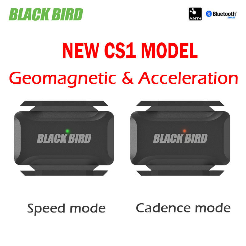 Blackbird CS1 xe đạp cadence cảm biến tốc độ không dây chế độ kép hỗ trợ bluetooth ANT + Xe Đạp cadence IP67 không thấm nước tốc độ thiết bị cảm biến nhịp cadence cho Garmin bryton magene igpsport