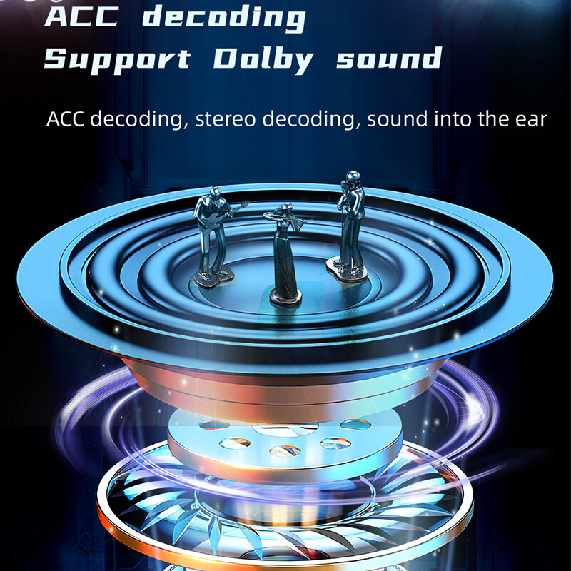 Écouteurs stéréo sans fil HI-FI Bluetooth 5.1 Affichage de puissance LED TWS Écouteurs Appel clair IPX4 Écouteurs étanches avec microphone intra-auriculaire confortables_voghion.com