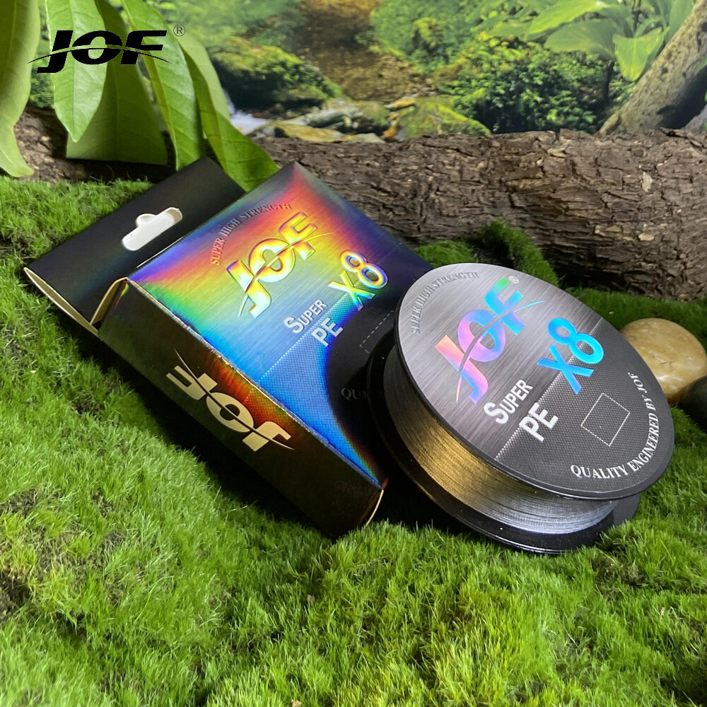 JOF 150m 300m 500m 8 Strand Japan Super Strong PE Braided Fishing Line Multifilament Braid Thread 20 30 40 50 60 80 100LBS ราคา 89 บาท*ส่งฟรี