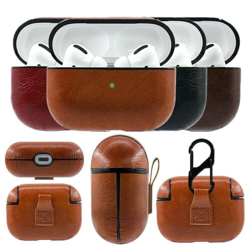 Ốp AirPods Da CrashStar Dành Cho Apple AirPods Pro 1 2 3 Tai Nghe Không Dây Bluetooth, Hộp Sạc, Vỏ Bọc Bảo Vệ Bằng Da