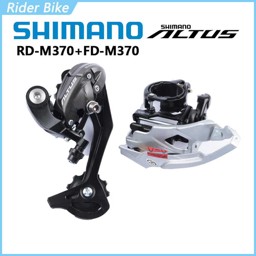 Shimano cùi đề sau altus m370 kẹp sgs 9 s fd m370 31.8mm cùi đề xe đạp tốc độ 3x9 cho phụ tùng xe đạp leo núi mtb