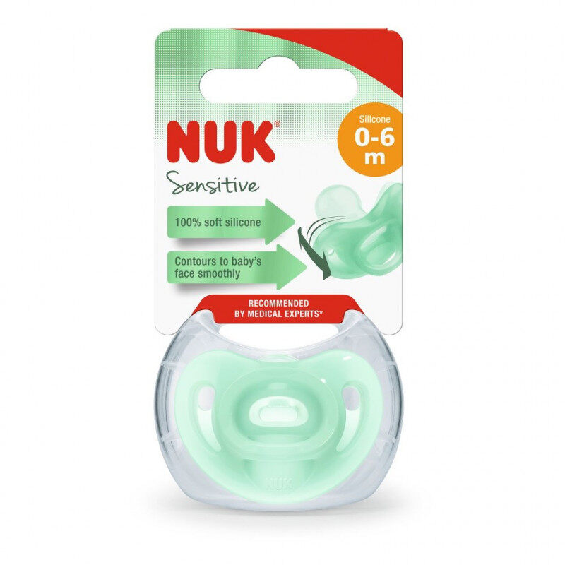 nuk sensitive orthodontic pacifier