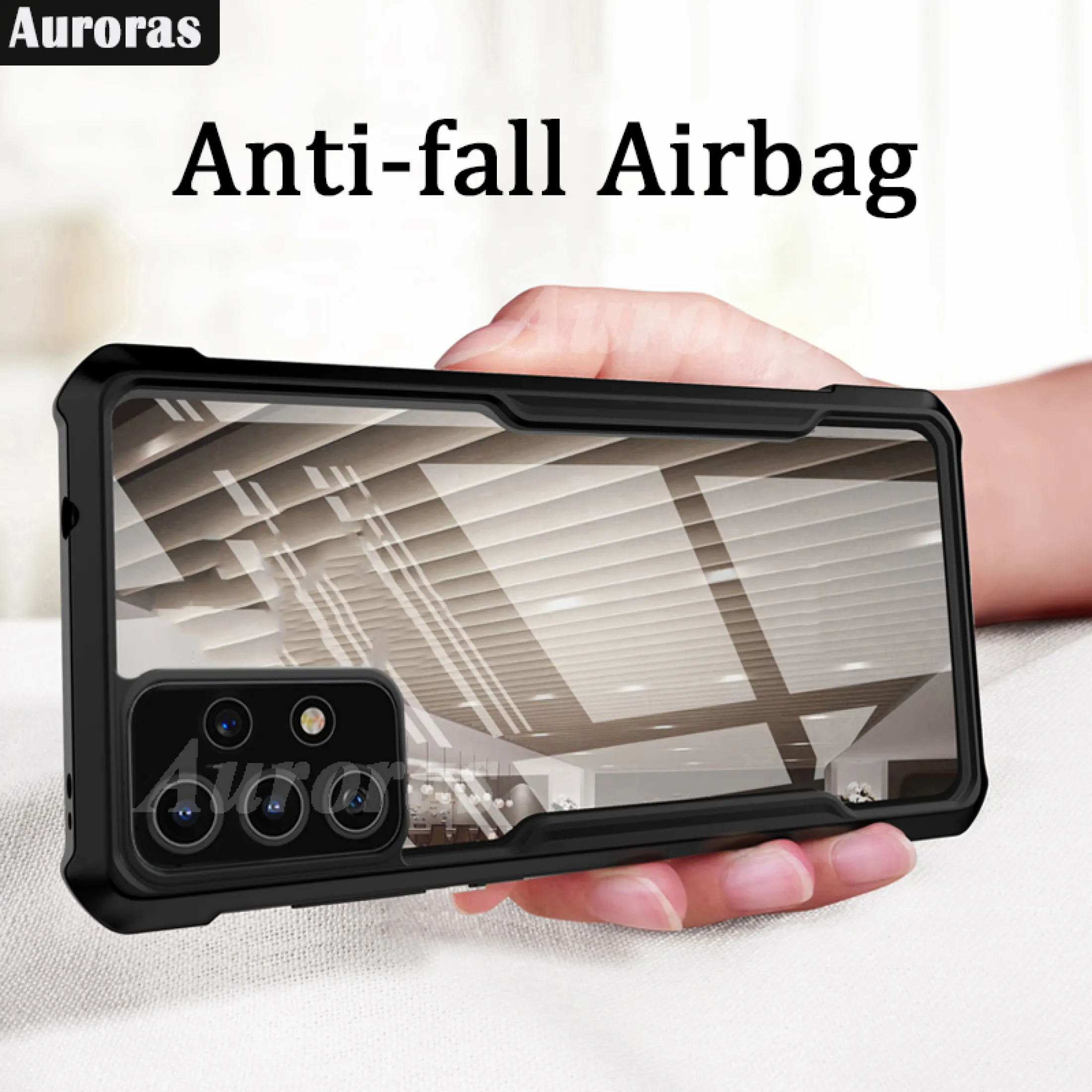 Sfg Untuk Samsung Galaxy A32 Case Bening Transparan Armor Cover Penuh Pelindung Ponsel Casing Hp Untuk Samsung A32 Perumahan Lazada Indonesia