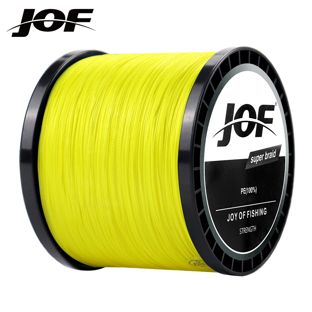 JOF Braided Fishing Line 16X 300M 1000M Carp Multifilament Fly Wire Japan Material 100% PE Line Saltwater 30 40 60 80 95 120 150LB ราคา 735 บาท*ส่งฟรี