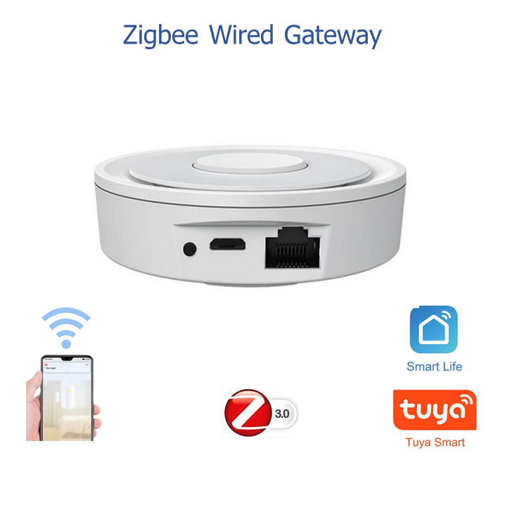 Tuya Smart Zigbee Wired Gateway Hub Smart Home Bridge