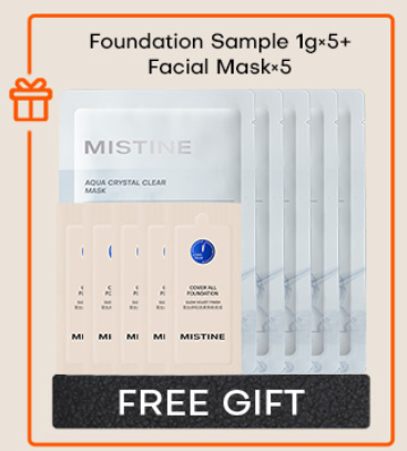 Mistine không cần bán lip glazex1 + nền tảng mẫu 1gx1 + ropo lipbalm 1mix1 + mặt nạ