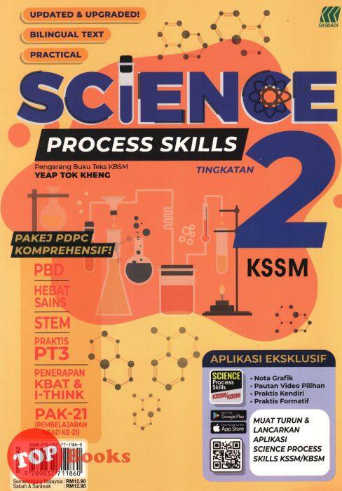 Sasbadi Science Process Skills Dwi Kssm 2020 Tingkatan 3 Lazada