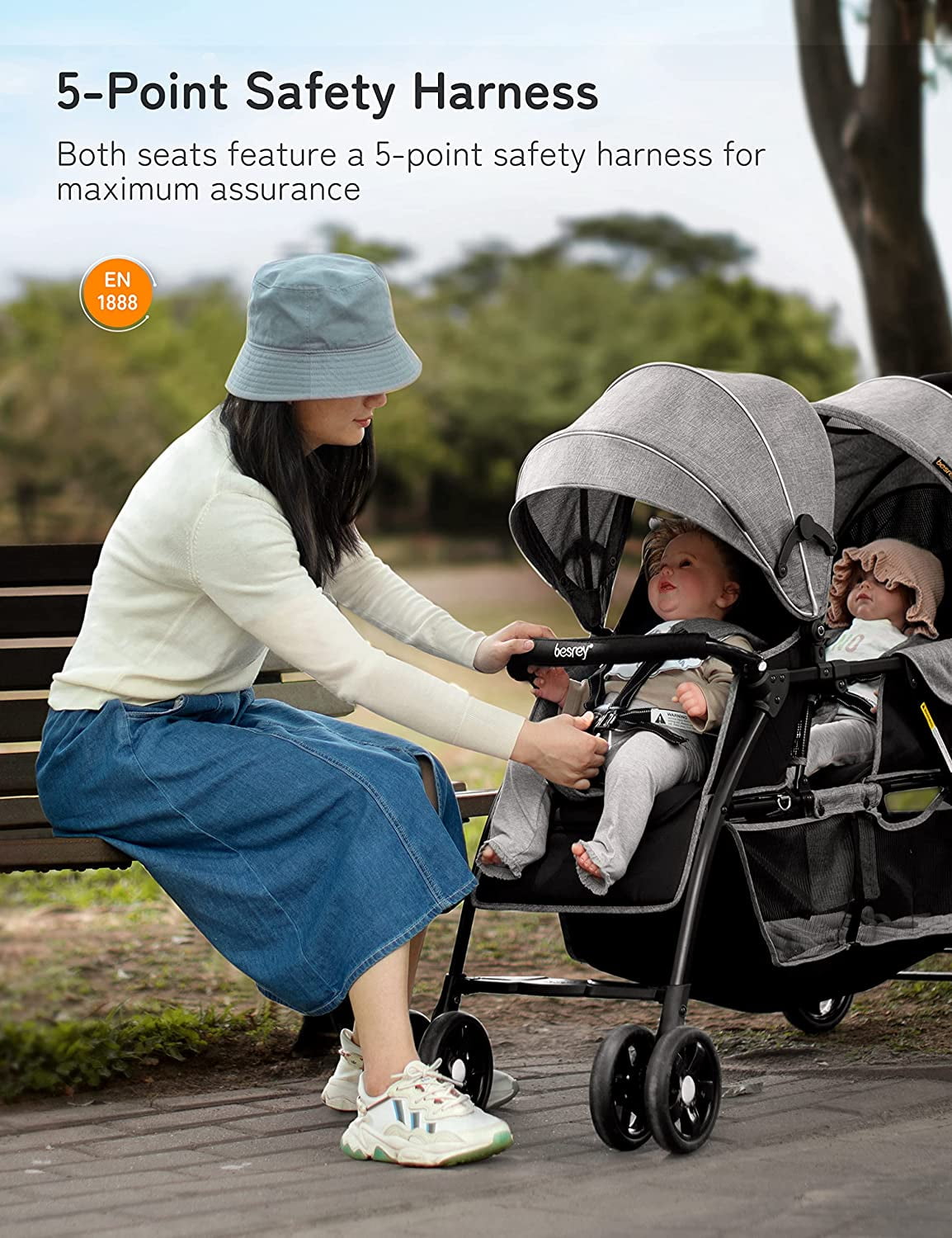 TILLEY TWINFOLD2バーナー！（Besrey Double Stroller Ultra 