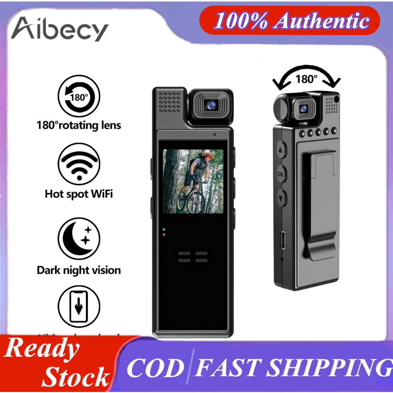 Best Selling Aibecy 4K UHD Mini Body Camera with Audio and Video Recording