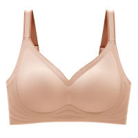 Maniyun Soft Support Push Up Bra Women Seamless Latex Bra Non-wired Comfort Bra Lingerie