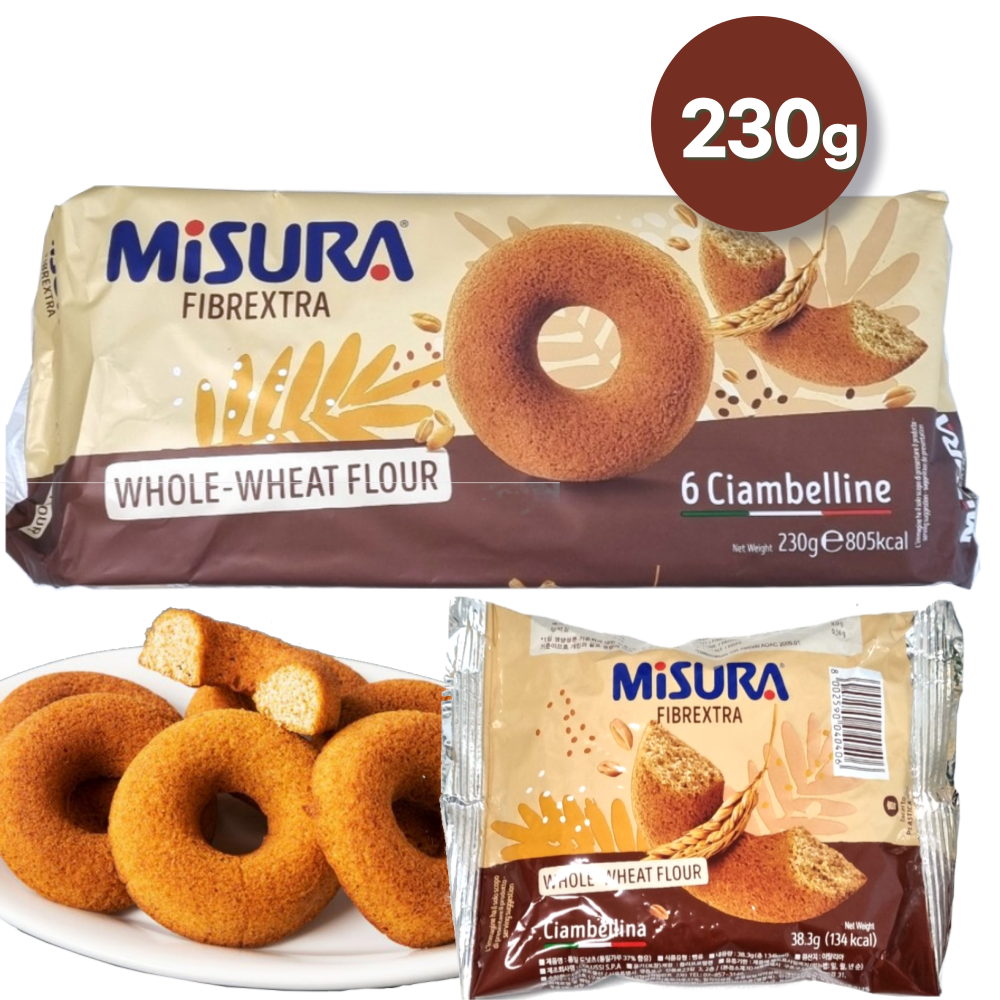 MISURA Whole Wheat Donut Healthy Snacks