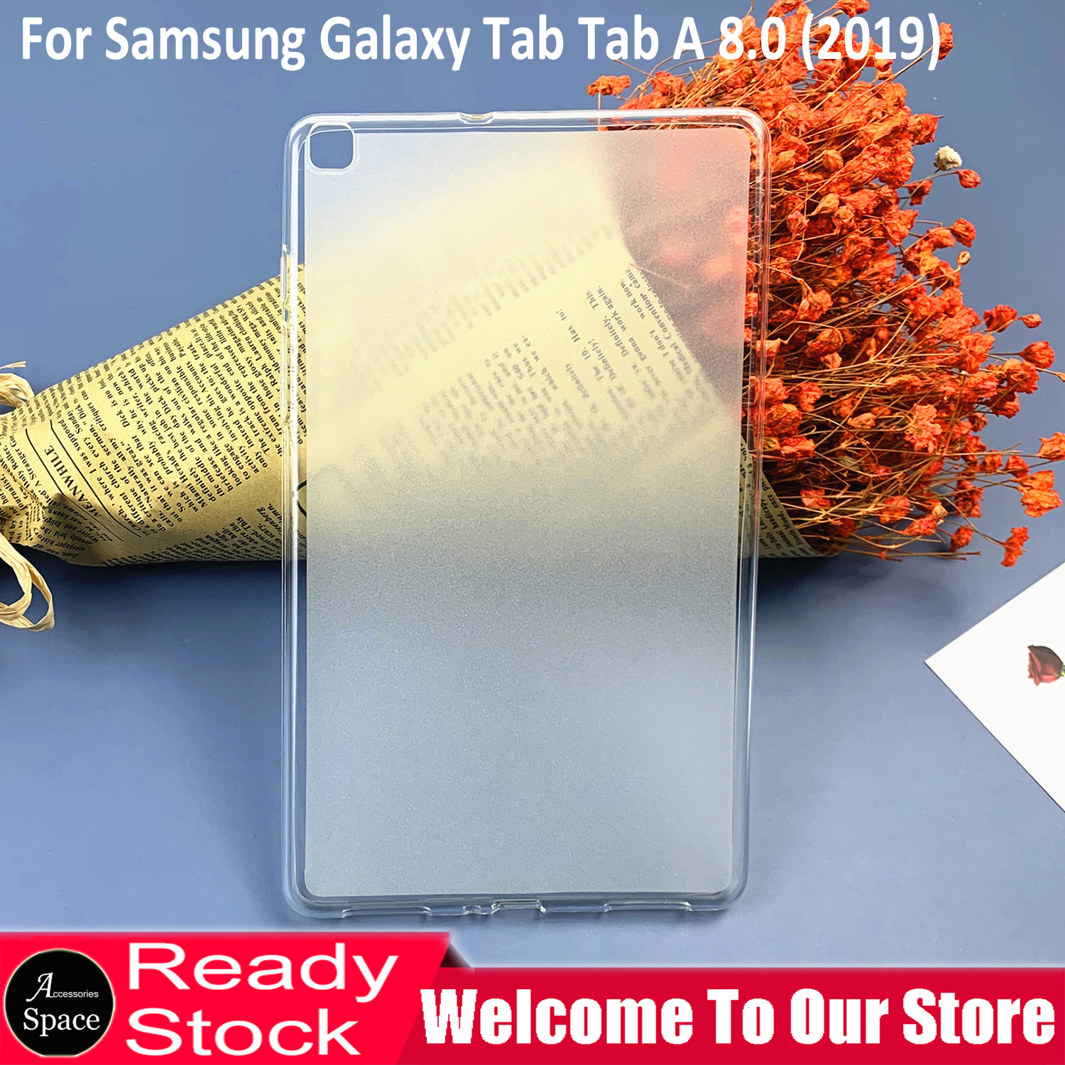 Ốp silicon chống sốc cho samsung galaxy tab a 8.0 sm-t290 sm-t295 ốp tpu mềm taba 8.0 inch t290 t295 t297 ốp lưng