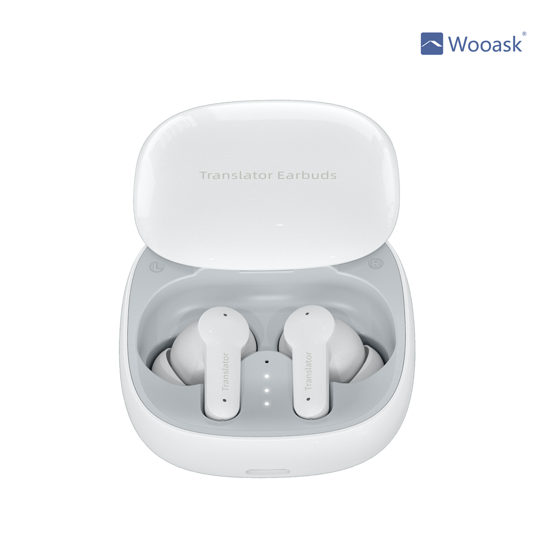 Wooask M3 Translator Bluetooth Earbuds for Voice Language Translation Earphones in 74 Languages and 70 Accents Quick Response with 98% High Accuracy for Travel Business Shopping ราคา 2,588 บาท*ส่งฟรี