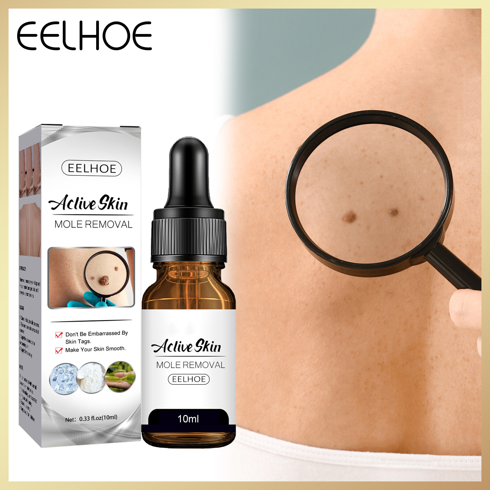 Eelhoe aclive dung dịch loại bỏ nốt ruồi và thẻ da aclive dung dịch loại bỏ nốt ruồi mụn cóc mụn cóc sinh dục loại bỏ mụn cóc trên da dung dịch loại bỏ thẻ da chống nốt ruồi loại bỏ vết thâm da nốt ruồi kem loại bỏ thẻ mụn cóc mặt không đau