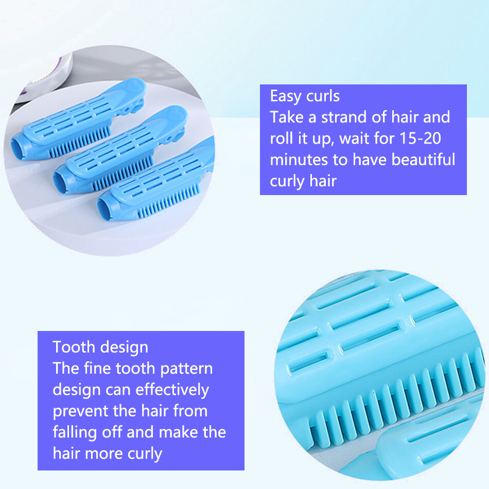 3 Cái Kẹp KẹP UốN Tóc Que Uốn Tạo Kiểu Tóc Mái Bông Ghim Tạo Kiểu Tóc Vật Tư Phụ Tùng Phụ Kiện Máy Uốn Tóc Thời Trang Cho Lười Kẹp Tóc Uốn Xoăn Máy Uốn Tóc Mái