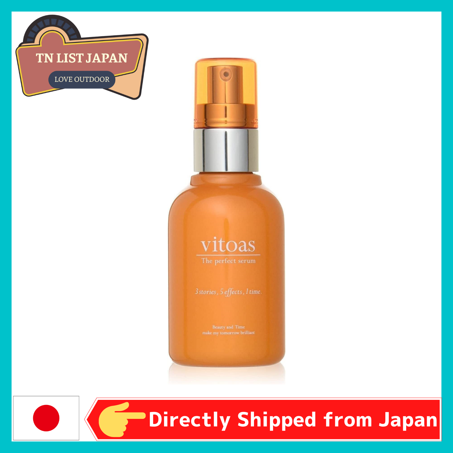 Suntory Vitoas 120Ml All-In-One Moisturizing Anti-Aging Serum For 