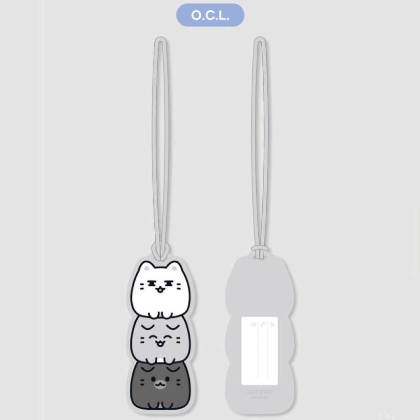 MINITEEN PVC NAME TAG SEVENTEEN GOODS