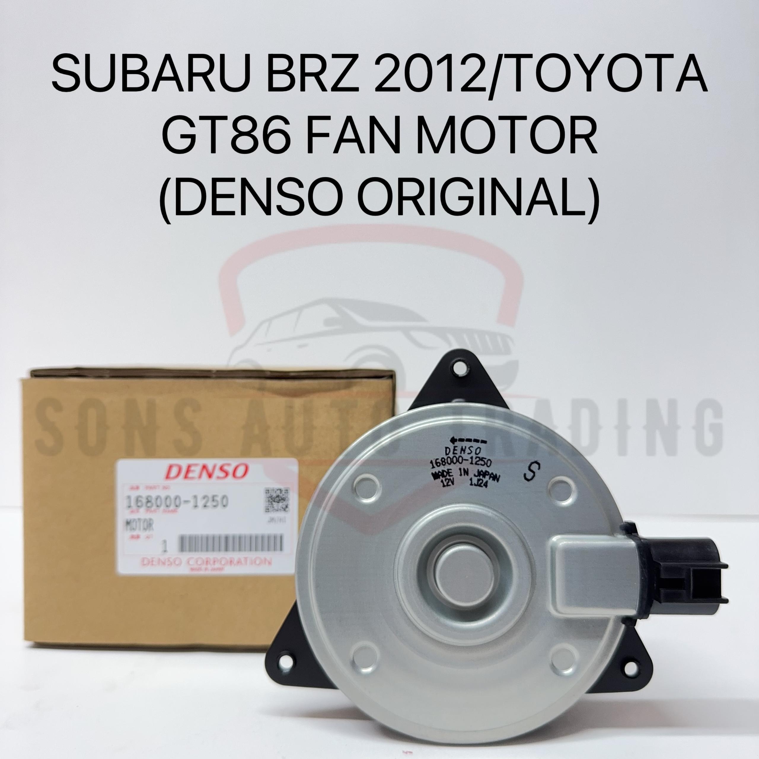 168000-1250 (100% DENSO ORIGINAL) SUBARUBRZ 2012/TOYOTA GT86