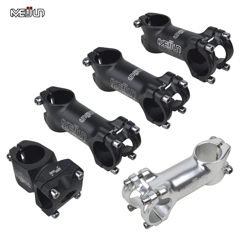 Meijun thân xe đạp đường núi thân xe đạp siêu nhẹ thân 25.4/31.8mm tay lái thân 7 độ 32mm 60 70 80 90 100mm thân xe đạp