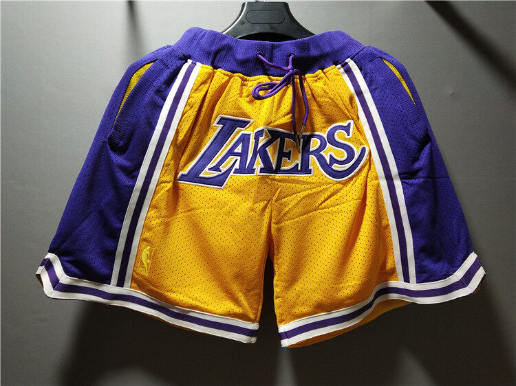 lakers retro shorts