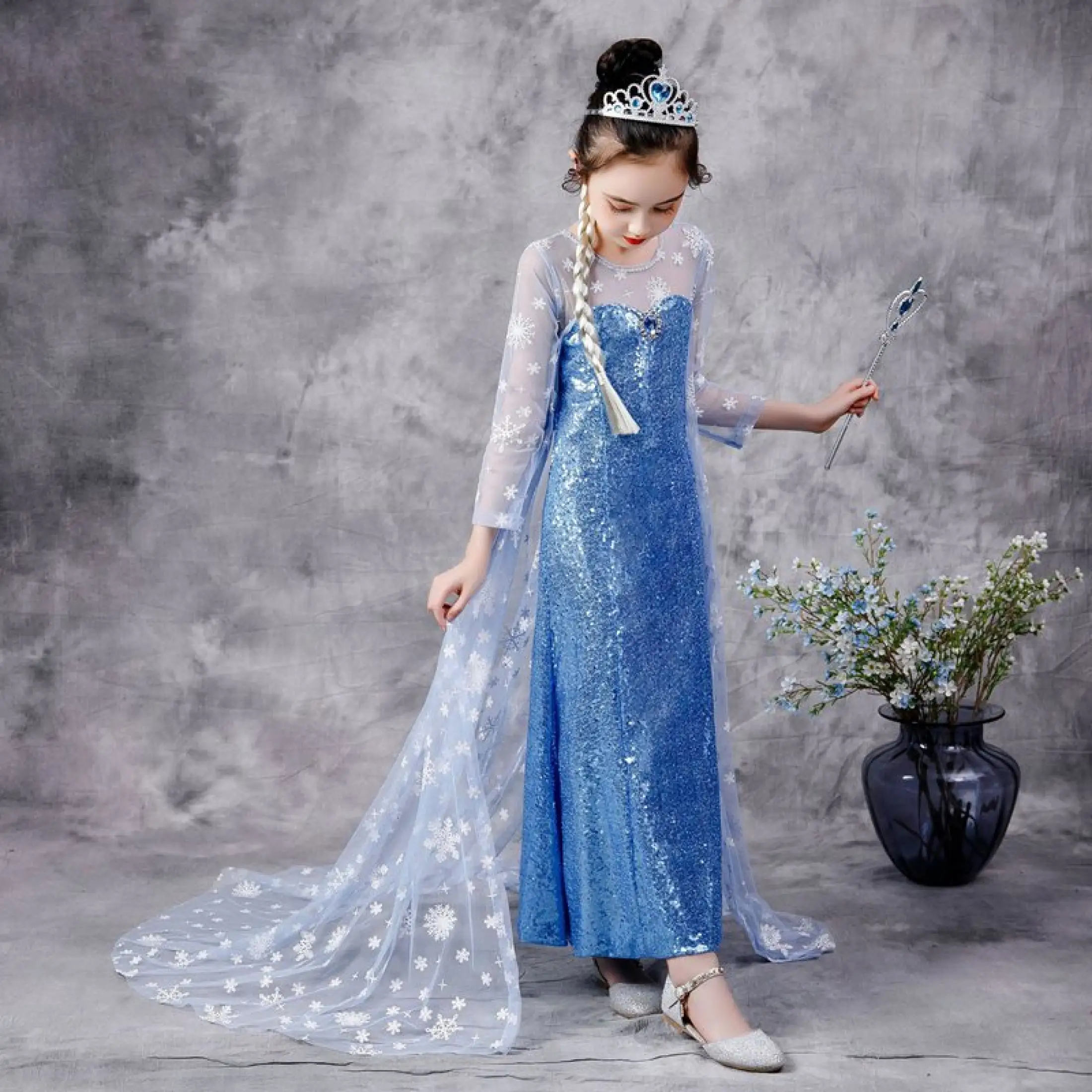 Elsa long dress Clearance