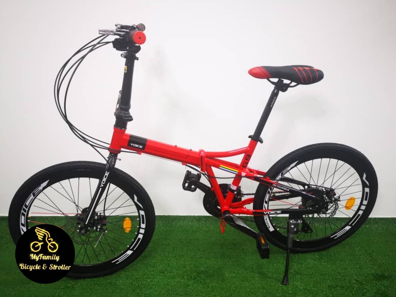 voice 24 folding bike