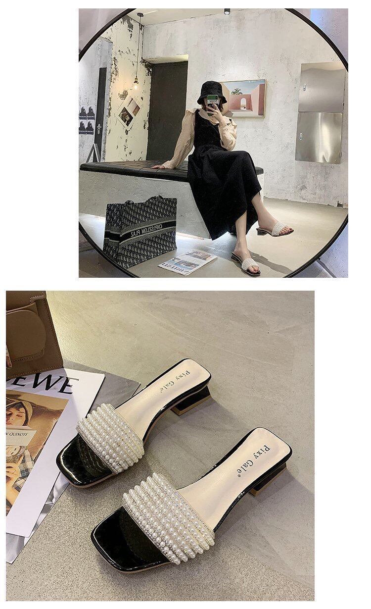 Giày Đế Xuồng & Giày Mules Nữ Thời Trang Hàn Quốc, Giày Đế Bệt Phong Cách Mới 2021 12