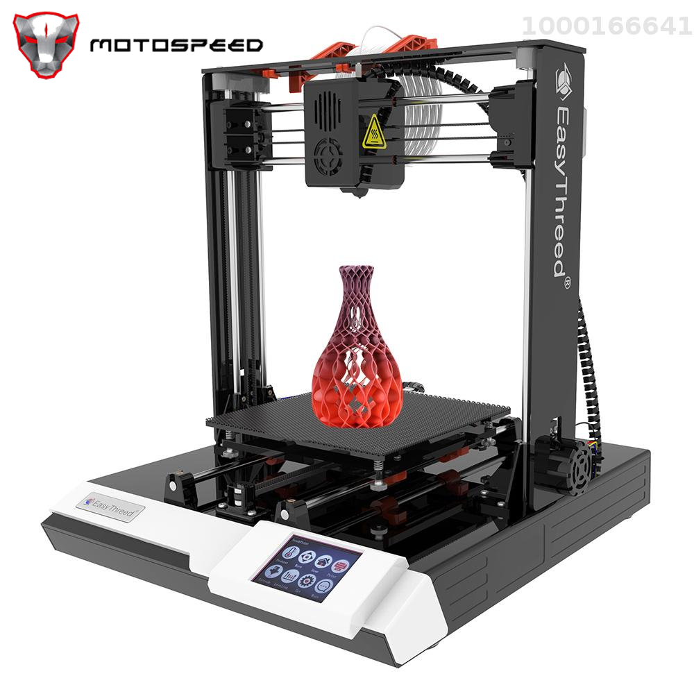 EasyThreed K8 plus 3D Printer FDM Desktop Printing Machine 150x150x150mm/5.9x5.9x5.9inches Print Size Removable Platform with 2.4'' Touchscreen Control Printing with TF Card/USB Connect for Beginners Comes with 10m PLA Sample Filament - ยี่ห้อ MOTOSPEED ราคา 7,222 บาท*ส่งฟรี
