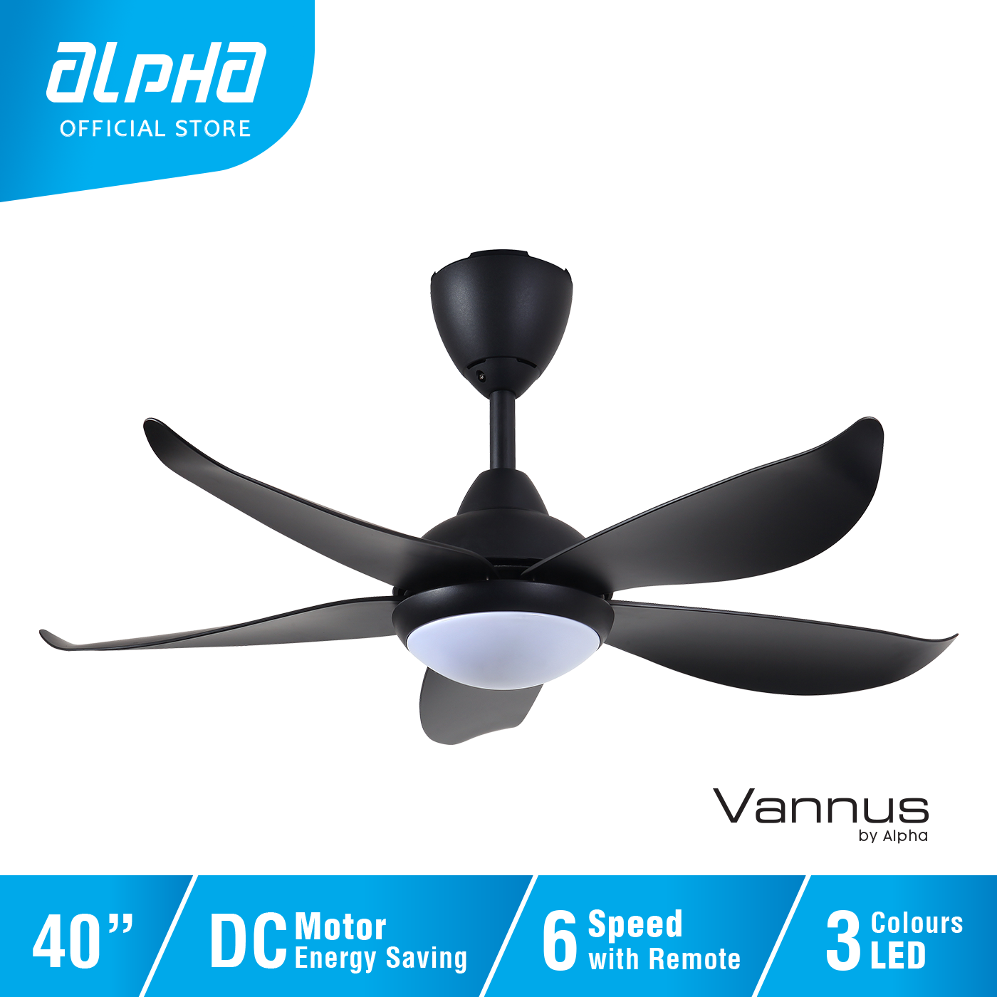 vannus ceiling fan with light