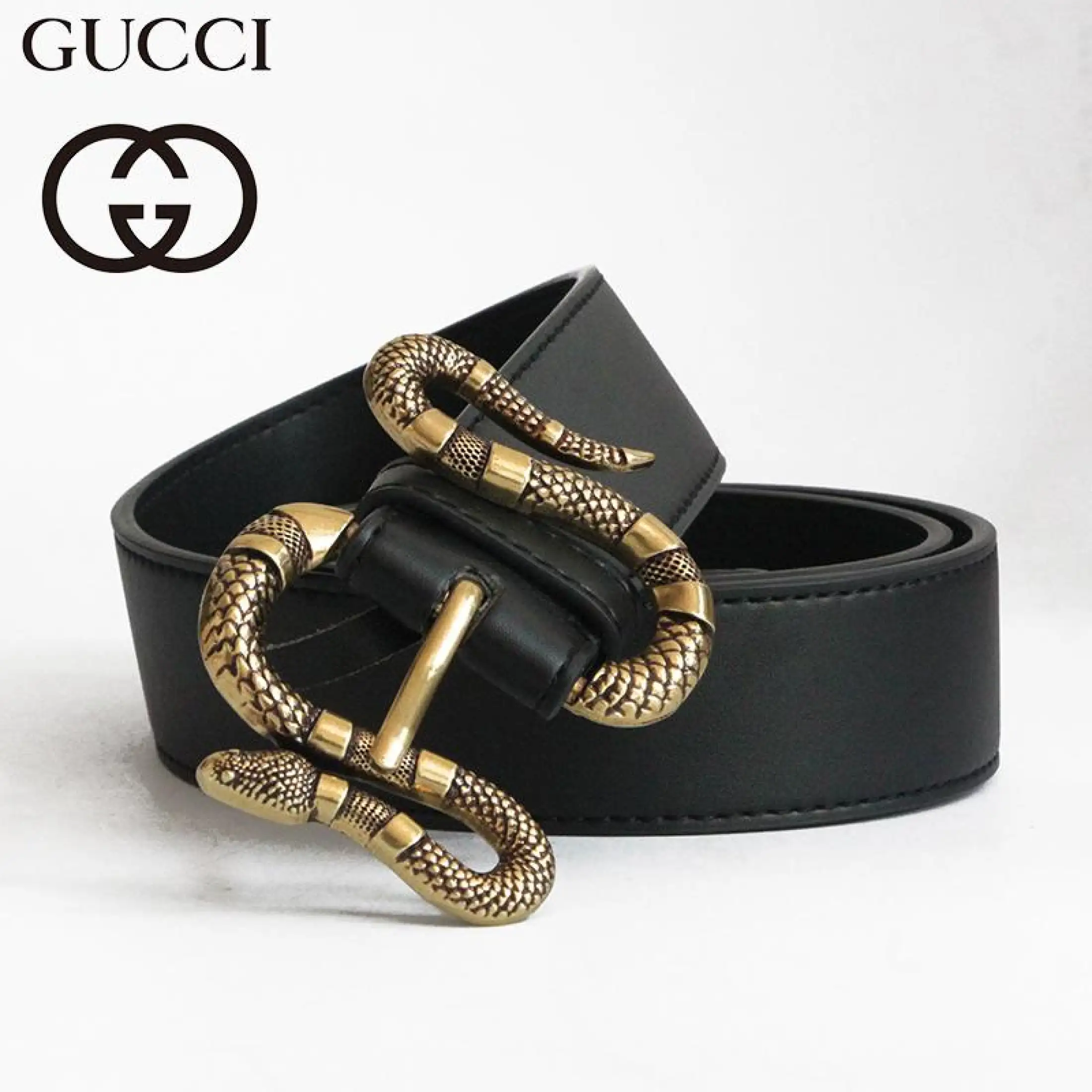 gucci snake head belt
