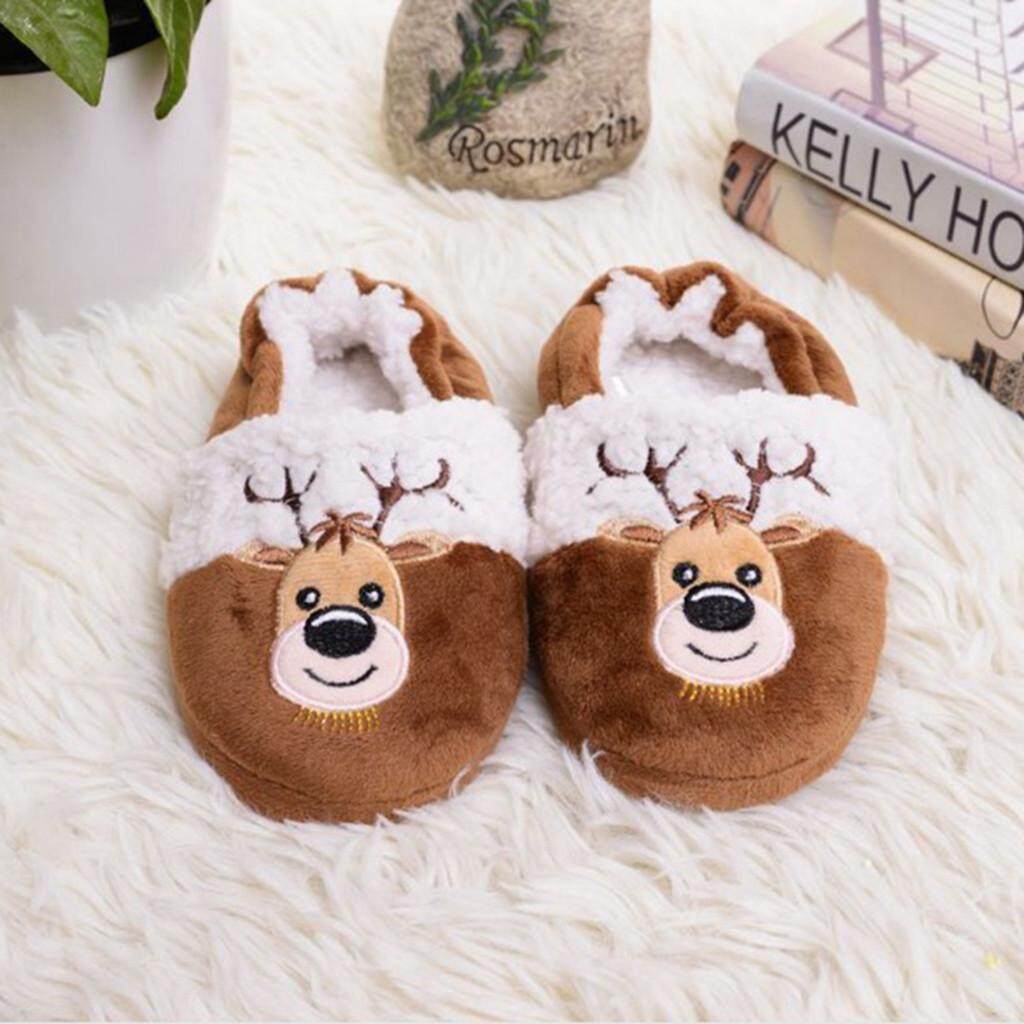 infant christmas slippers